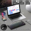 Клавіатура ігрова механічна Attack Shark X85PRO 82кл. RGB, Wireless, Moonlit Night