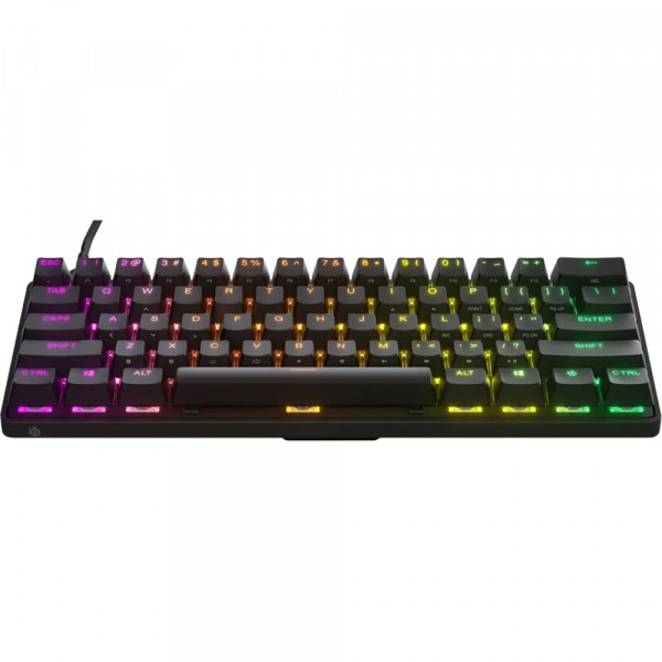 Клавіатура ігрова SteelSeries Apex Pro Mini HyperMagnetic Switches, OmniPoint 2.0, OLED