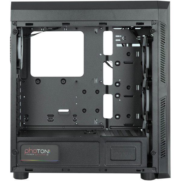 Корпус Chieftec SCORPION II GL-02B-OP ATX, без БЖ, Black