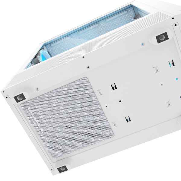 Корпус Modecom BREEZE WHITE USB 3.0x2 USB-Cx1 ARGB 4x140mm fans без БЖ ATX