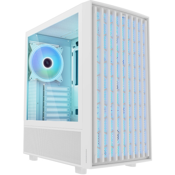Корпус Modecom BREEZE WHITE USB 3.0x2 USB-Cx1 ARGB 4x140mm fans без БЖ ATX