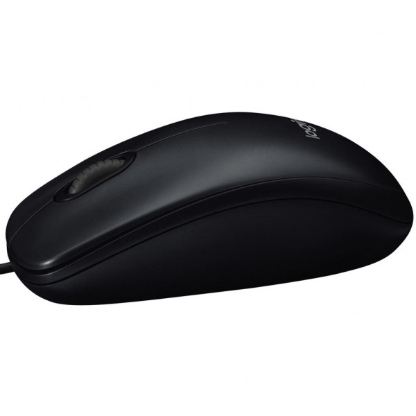 Мишка Logitech B100, 3кн., 800 dpi, чорна