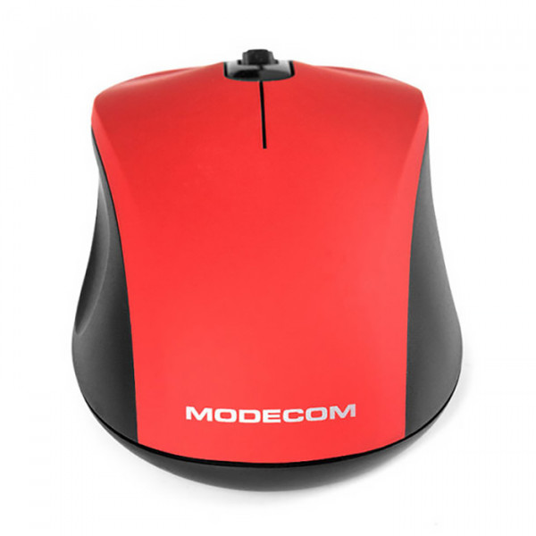 Мишка Modecom MC-M10S, 3кн., 1000dpi, Silent, червона