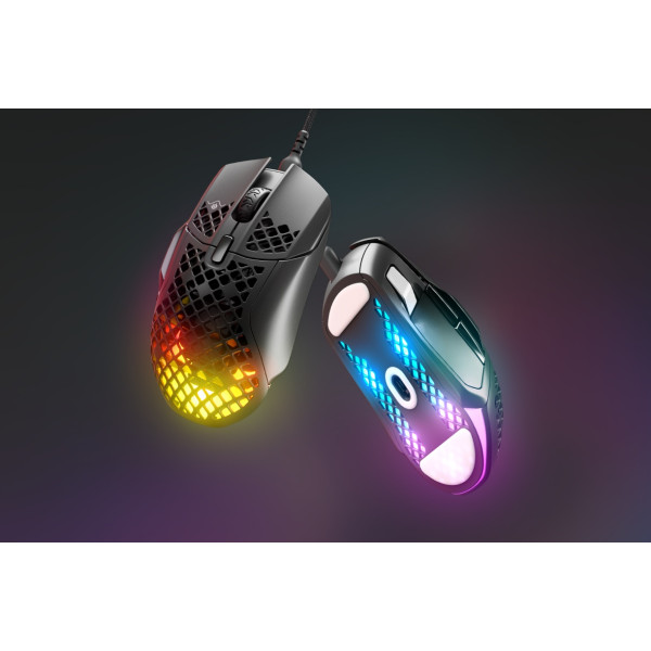 Мишка SteelSeries Aerox 5, RGB, 18000dpi., 9кн., чорна