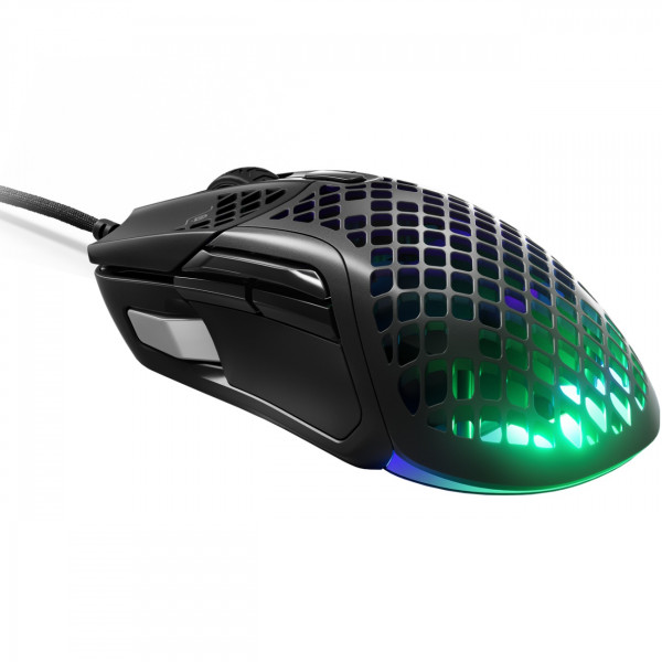 Мишка SteelSeries Aerox 5, RGB, 18000dpi., 9кн., чорна