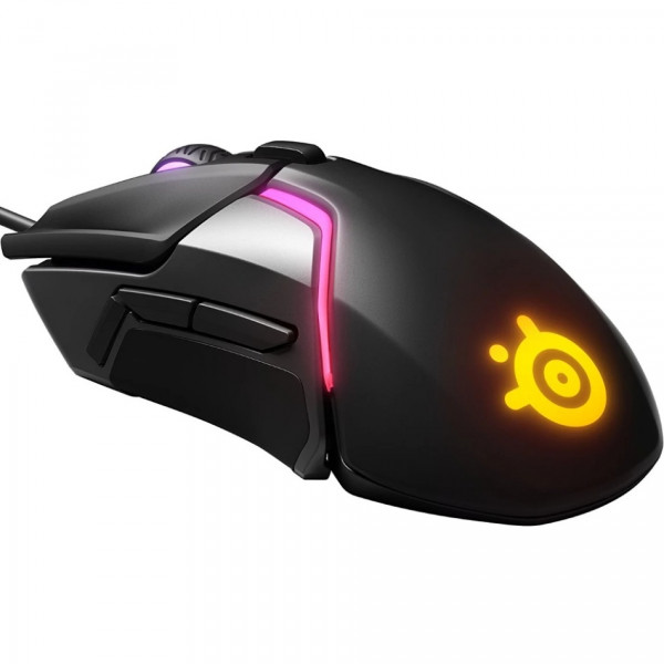 Мишка SteelSeries Rival 600, RGB, 12000dpi., 7кн., Dual Sensor, чорна