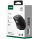 Мишка UGREEN 2.4GHz&BT M751 Ergonomic Contoured-Shape, бездротова, 5000dpi., 5кн., Чорна