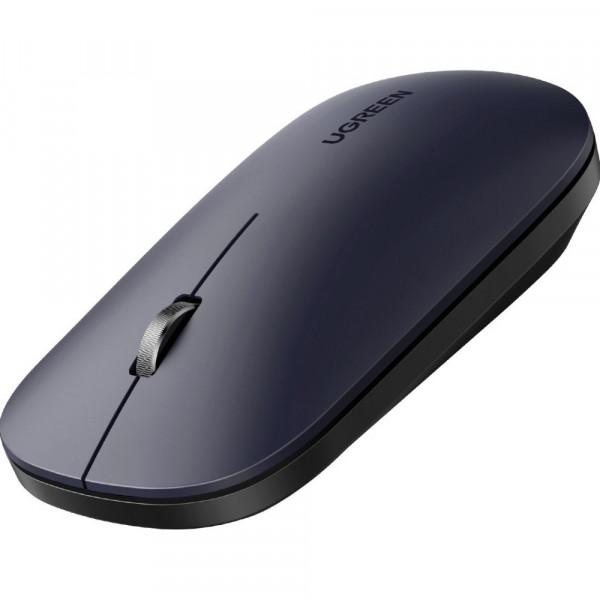 Мишка UGREEN 2.4GHz MU001, бездротова, 4000dpi., 3кн., чорна