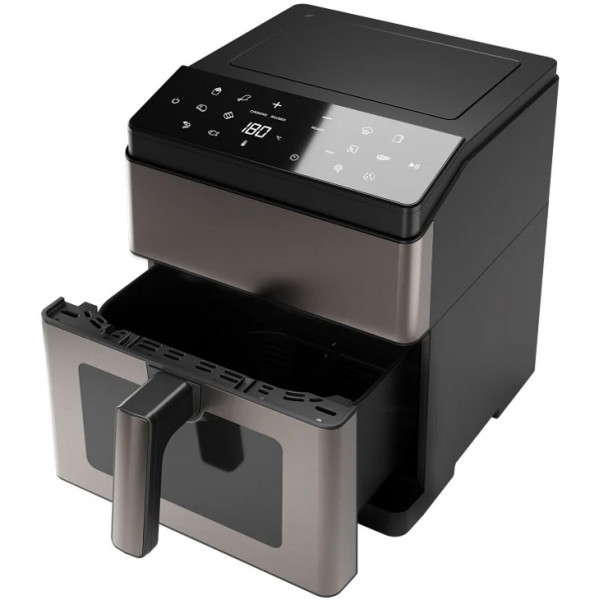 Мультипіч AIWA KUMADAI AFR-8000 1800Вт/чаша 8л/програм:12/сенсорне керування/оглядове вікно/коричнев