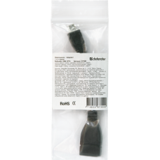 Перехідник OTG micro USB M -> USB AF, 8см
