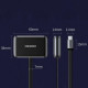 Перехідник USB 2.0 Type-C -> HDMI+VGA (HDMI 1.4b) CM303 Ugreen чорний