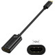 Перехідник USB 3.1 Type-C M - HDMI F, 0,15m 4K 60Hz Choetech чорний