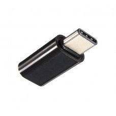 Перехідник USB 3.1 Type-C -> Micro USB (OTG) чорний