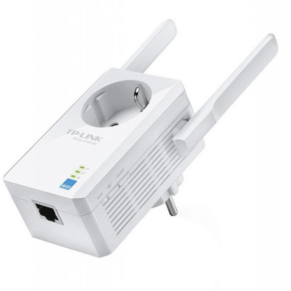 Підсилювач Wi-Fi сигналу TP-Link TL-WA860RE N300 1хFE LAN ext. ant x2 розетка