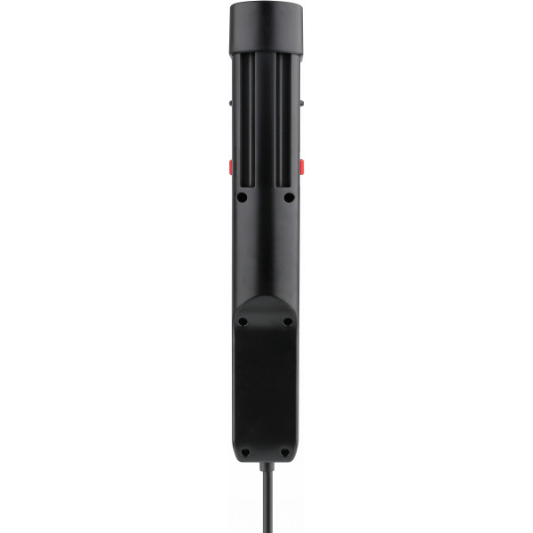 Power filtr 1,5м IOIO SL3000, 1.5м, чорний (3 зах роз + 2 порти USB-A та 1 порт USB-C)