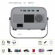 Проєктор H96 MAX V8 LED LCD HD 180AL 16:9 CPU:RK3566 1G/8G Android 12.0 WiFi6 BT сірий