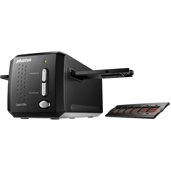 Сканер Plustek OpticFilm 8200i SE (7200dpi 48bit LED швидк. 36 сек. плівк.слайд-сканер чорний)