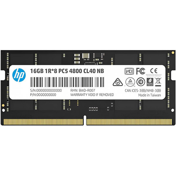 SoDIMM 16Gb DDR5 4800 MHz HP X1, Retail