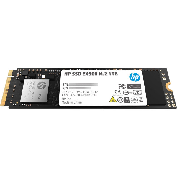 SSD 1Tb HP EX900 M.2 2280 PCIe Gen3 x4 3D NAND, Retail