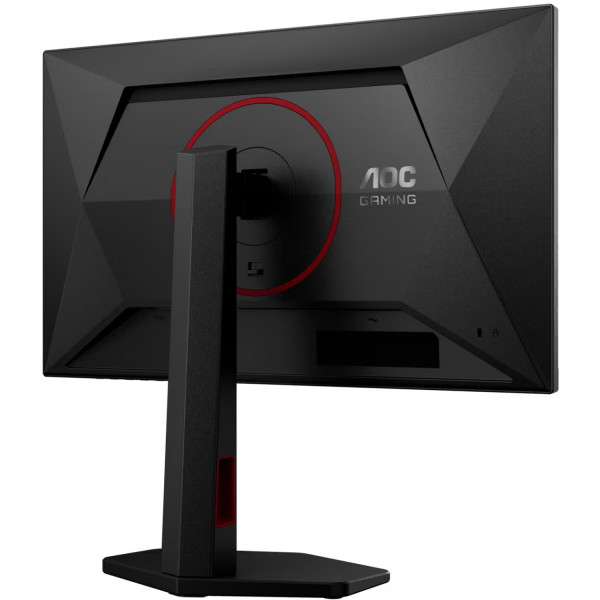 TFT 23.8" AOC 24G4ZR, Fast IPS, 260Гц, 2xHDMI, DP, HAS, Pivot, чорно-червоний