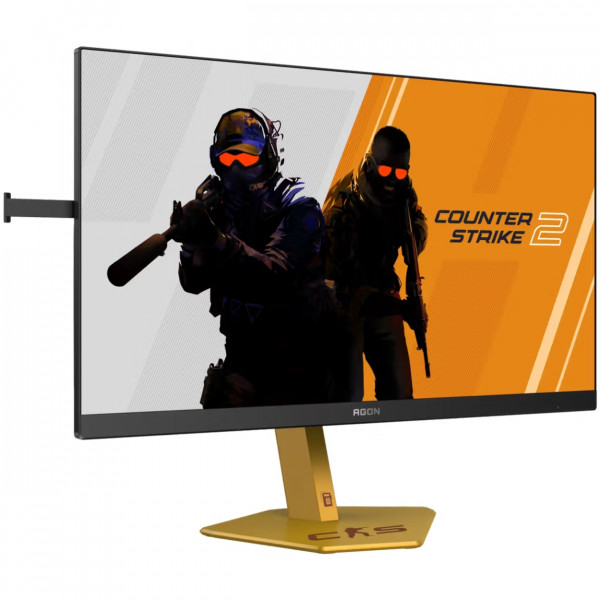 TFT 24.1" AOC AGON PRO CS24A, TN eSports, 610Гц, 0,5мс, 2xHDMI, DP, USB-hub, HAS, Pivot, чор.-с