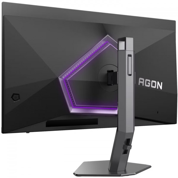 TFT 27" AOC AGON PRO AG276QKD2, QD-OLED, 500Hz, 0,03ms, 2xHDMI, DP, USB-hub, HAS, Pivot, чоро-сірий