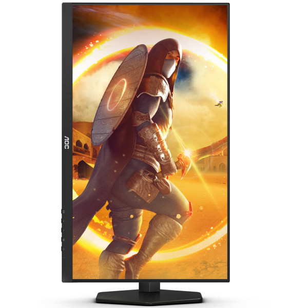 TFT 27" AOC 27G4X, IPS, 180Гц, 1мс, 2xHDMI, DP, HAS, Pivot, колонки, чорний