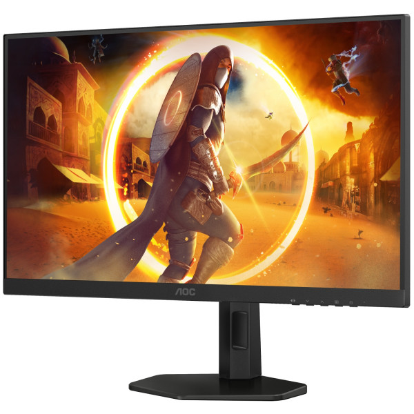 TFT 27" AOC Q27G4XF, Fast IPS, QHD, 180Гц, 0,5мс, HDMI, DP, HAS, Pivot, чорно-сірий