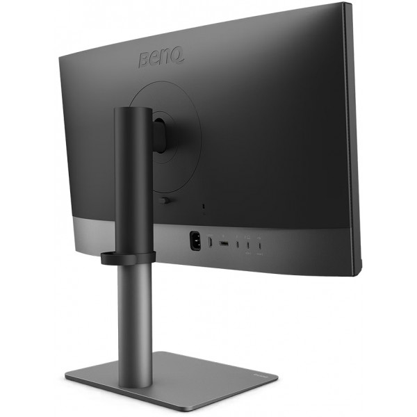 TFT 27" BenQ PD2732U, IPS, 4K, HDMI, DP, USB-C, HAS, Pivot, темно-сірий