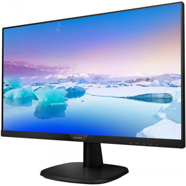 TFT 27" Philips 273V7QDSB, IPS, VGA, DVI-D, HDMI, чорний