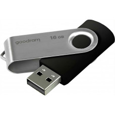 USB Flash GoodRAM 16GB USB 2.0 Twister Black, Retail