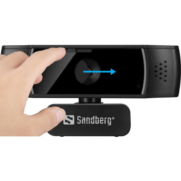 Веб-камера Sandberg Autofocus DualMic Full HD Stereo microphone