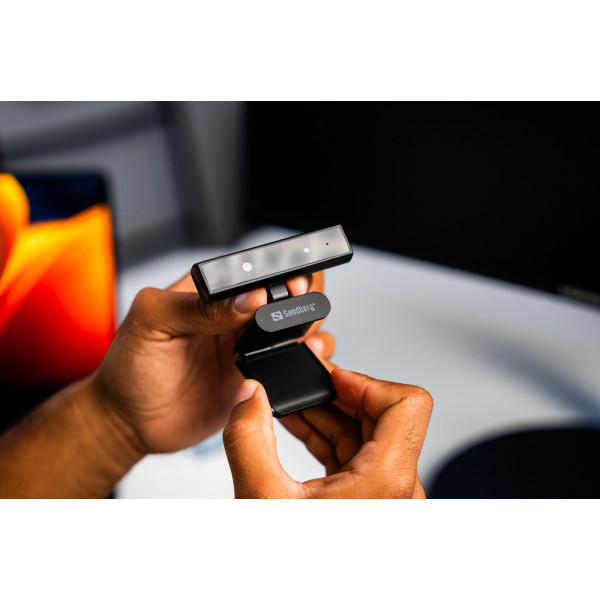 Веб-камера Sandberg Face Scan Webcam Mini Full HD Autofocus, ENC, USB-A/USB-C connection