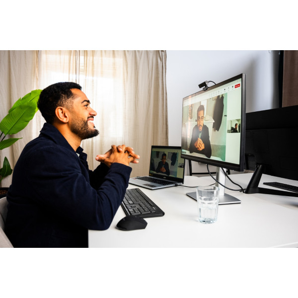 Веб-камера Sandberg Face Scan Webcam Mini Full HD Autofocus, ENC, USB-A/USB-C connection