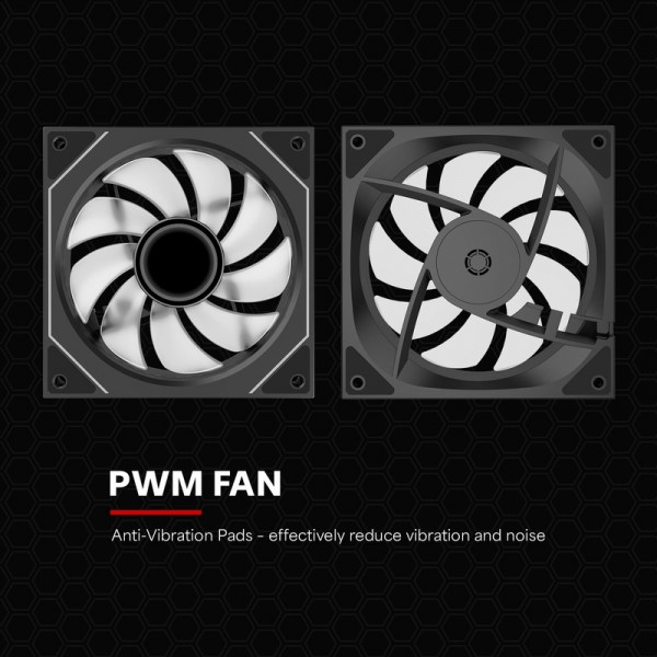 Вентилятор для корпуса 120mm Xilence XPF120U.ARGB Retail Box