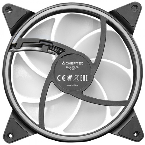 Вентилятор для корпуса 140mm Chieftec ZF-1425RGB PWM
