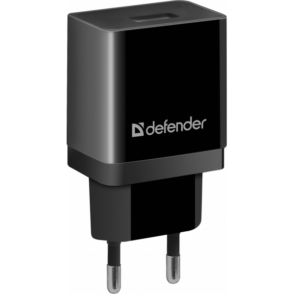 Зарядний пристрій 1xUSB 11W 2.1А + кабель micro-USB UPC-11 чорний Defender