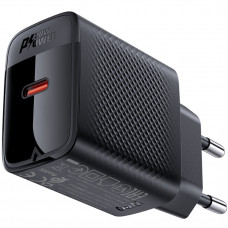 Зарядний пристрій 1xUSB-C 20W + Type-C cable A82 Fast Charger Black Acefast