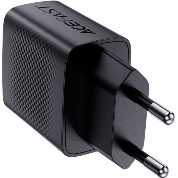 Зарядний пристрій 1xUSB-C 20W + Type-C cable A82 Fast Charger Black Acefast