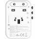 Зарядний пристрій 3xUSB 45W GaN (2хUSB-C+USB-A) PD3.0/QC3.0, universal plugs US/EU/AU/UK Energizer