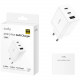 Зарядний пристрій 3xUSB 67W, (GaN, 1хUSB-C, QC+PD 3.0, вилка ЄС, для iPhone 12) , Cudy
