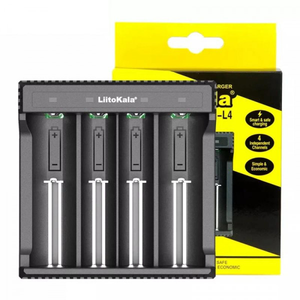 Зарядний пристрій LiitoKala Lii-L4, 4xLion