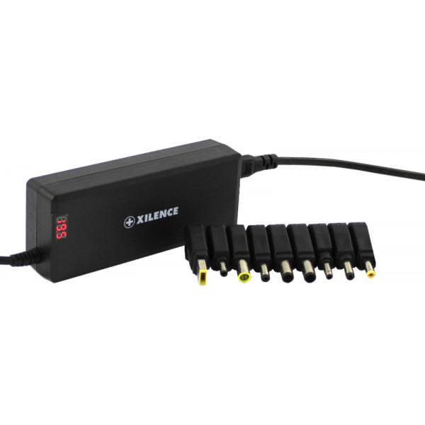 Адаптер живлення для ноутбука Xilence 120W Mini Universal Чорний