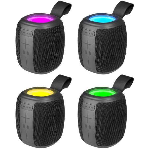 Акустична система 1.0 Defender Enjoy S550, 7W, Bluetooth/Light/FM/USB/TF/Type-C чорна