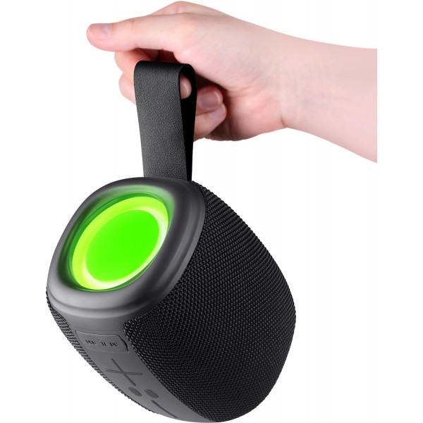 Акустична система 1.0 Defender Enjoy S550, 7W, Bluetooth/Light/FM/USB/TF/Type-C чорна