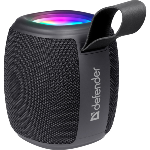 Акустична система 1.0 Defender Enjoy S550, 7W, Bluetooth/Light/FM/USB/TF/Type-C чорна