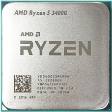 AMD Ryzen 5 4C/8T 3400G (4.2GHz,6MB,65W,AM4) tray, RX Vega 11 Graphics