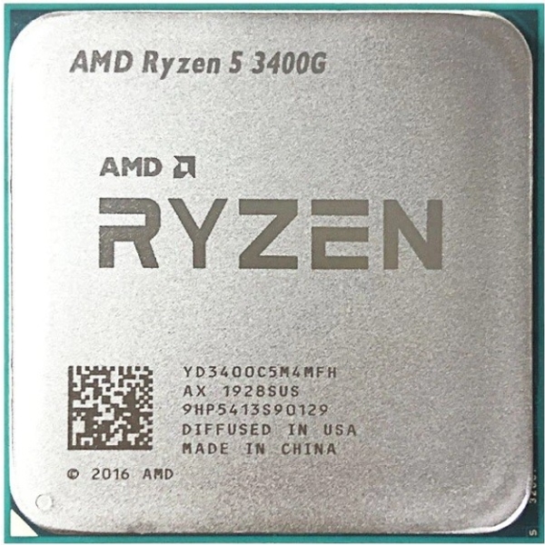 AMD Ryzen 5 4C/8T 3400G (4.2GHz,6MB,65W,AM4) tray, RX Vega 11 Graphics