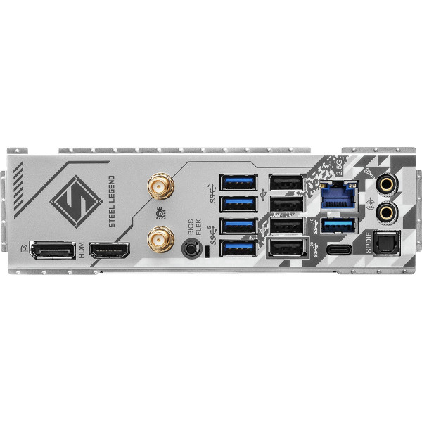 ASRock B650 Steel Legend WIFI (AM5/B650, 4*DDR5, 2xPCIex16, HDMI/DP, 4xSATAІІІ,3xM.2, 2.5GLan, ATX)