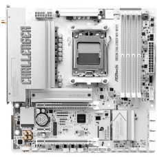 ASRock B850M CHALLENGER WIFI WHITE (AM5/B850, 4*DDR5, 2xPCIex16, HDMI, 4xSATA,2xM.2, 2.5GLan, mATX)
